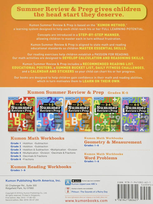 SUMMER REVIEW & PREP GRADE 2-3 - KUMON