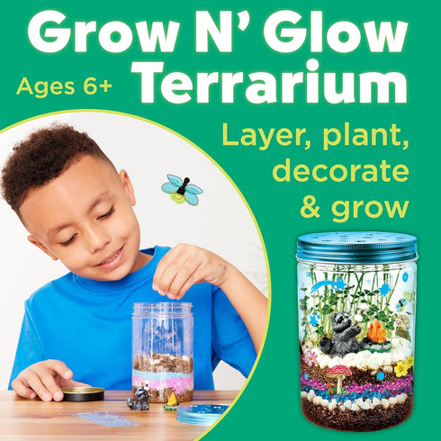 GROW GLOW TERRARIUM KIT