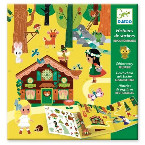 REPOSITIONABLE STICKERS STORIES ACTIVITY SET: MAGICAL FOREST