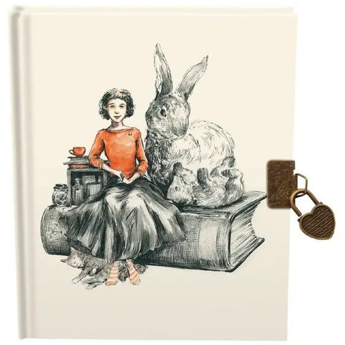 BOOK LOVERS LOCKABLE NOTEBOOK
