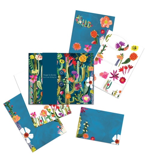 LETTER WRITING SET CACTUS