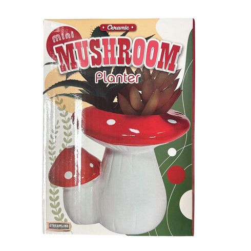 MUSHROOM PLANTER SET