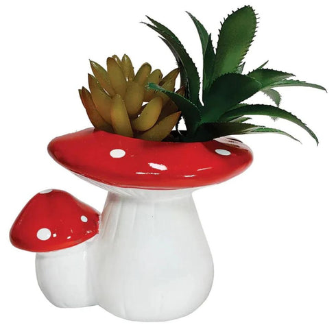 MUSHROOM PLANTER SET