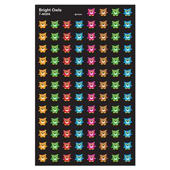 Bright Owls Superspots Stickers