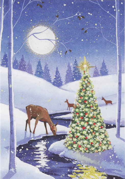 Tranquil Stream Holiday Cards