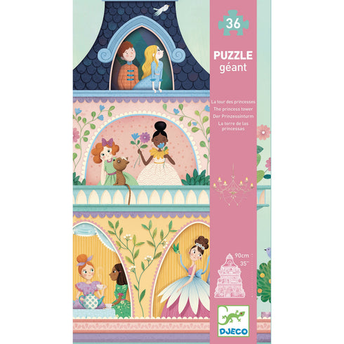 GIANT PUZZLE/ THE PRINCESS TOWER / 36 PCS