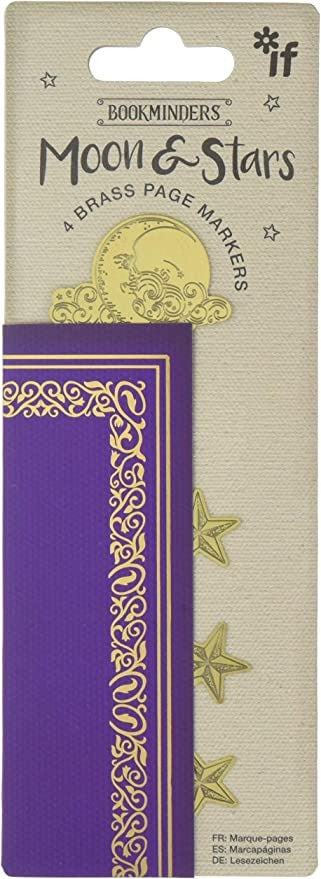 Book Minders Page Markers - Moon & Stars