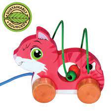KITTEN BEAD MAZE PULL ALONG