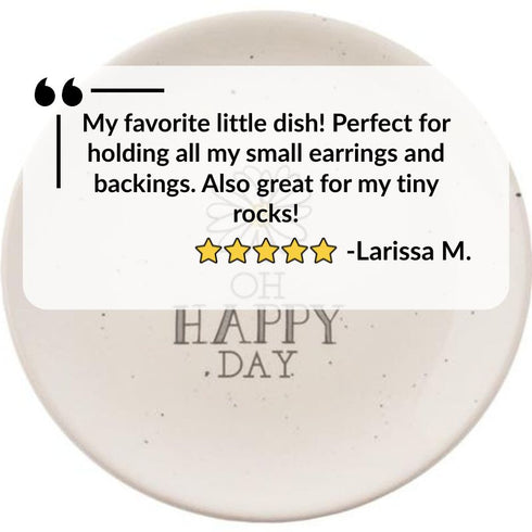 DAISY HAPPY DAY TRINKET TRAY