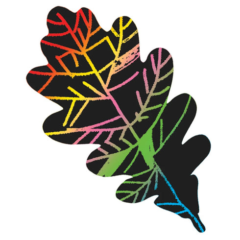 SCRATCH ART LEAF