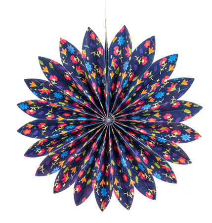 PINWHEEL FLOWER HANGING PENDAN