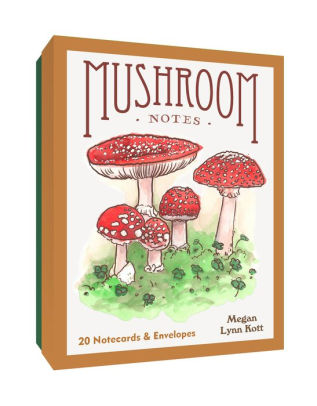 BOXED NOTECARDS MUSHROOMS