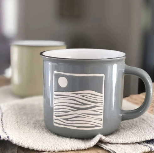 CAMP MUG OCEAN BLUE