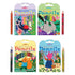 SMALL COLOR PENCIL SET ANIMALS