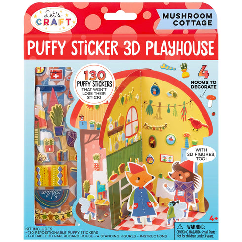 MUSHROOM COTTAGE PUFFY PLAYHOU