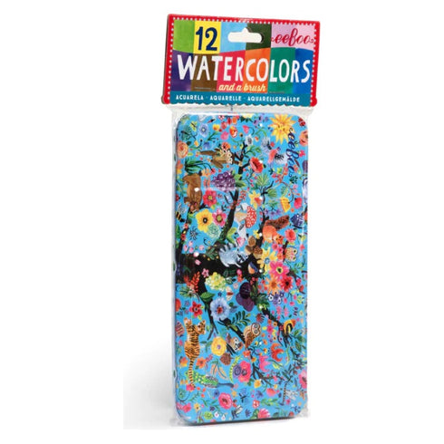 WATERCOLOR TIN TREE OF LIFE