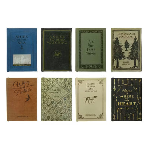 CANVAS BOOK STORAGE BOX