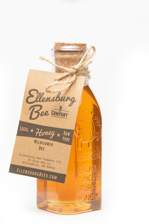 ELLENSBURG BEE COMPANY PURE HONEY - 8OZ