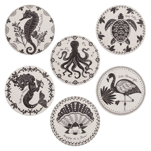 BOHO COASTERS COASTAL