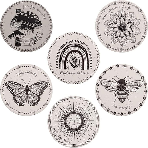 BOHO COASTERS GARDEN