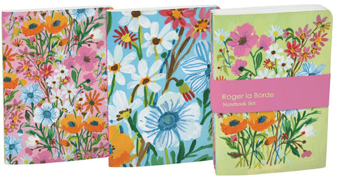 FLOWER NOTEBOOKS SET