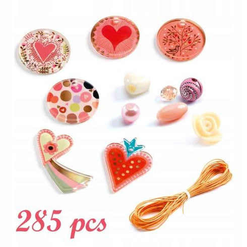 FLOWERS BEADS JEWELRY KIT