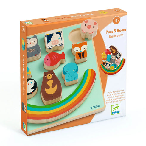 ANIMAL RAINBOW PUZZLE BOOM