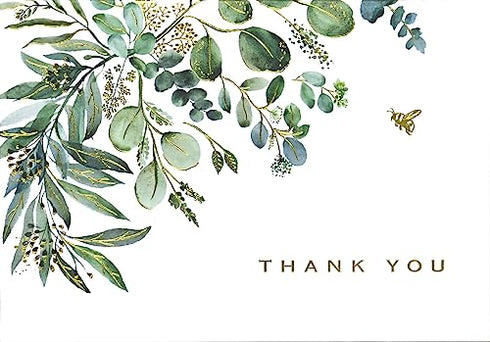 EUCALYPTUS THANK YOU NOTES