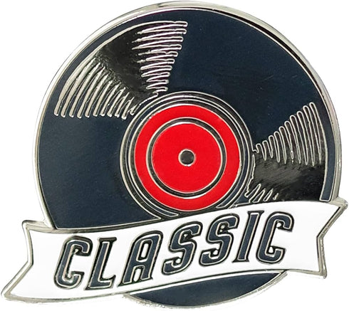 CLASSIC VINYL ENAMEL PIN