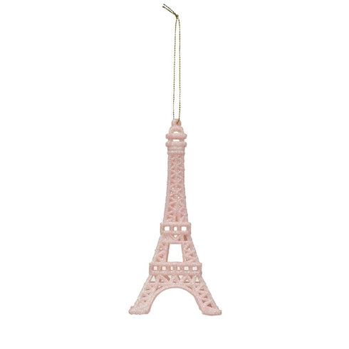 EIFFEL TOWER PINK ORNAMENT
