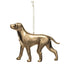 Golden Dog Ornament