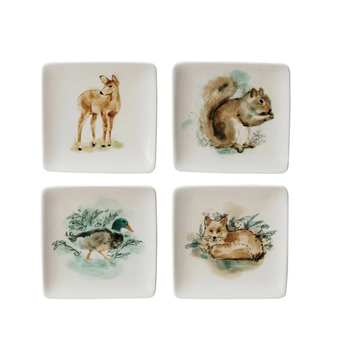 FOREST ANIMAL TRINKET TRAY