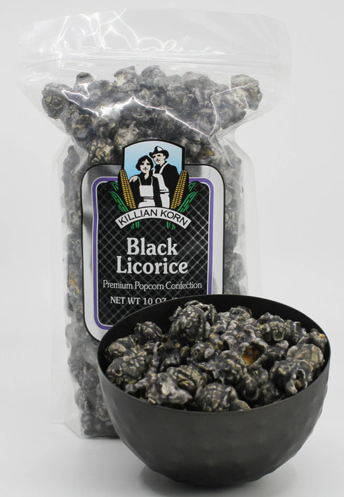 BLACK LICORICE POPCORN
