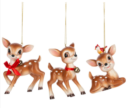 Vintage Deer Ornament