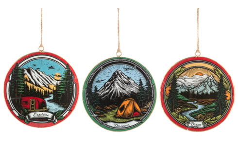 Outdoor Disc Ornament