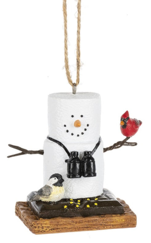 S'MORES BIRDWATCHER ORNAMENT