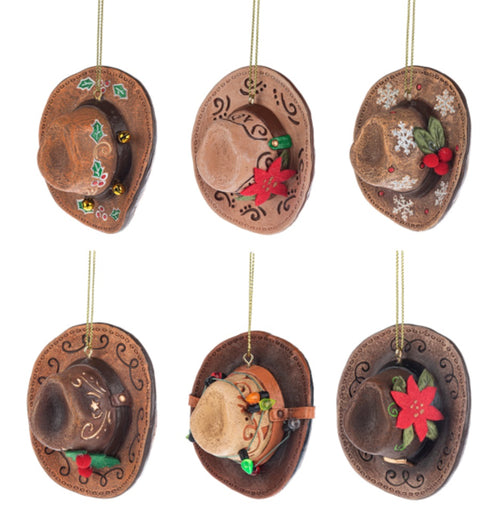 COWBOY HAT ORNAMENT
