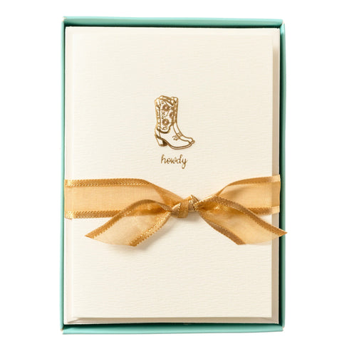 LA PETITE NOTECARDS HOWDY