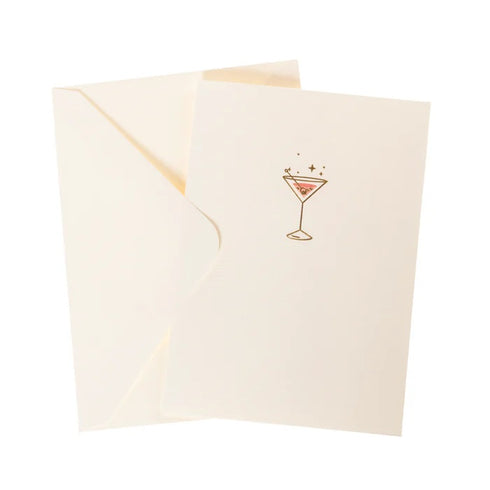 LA PETITE NOTECARDS MARTINI