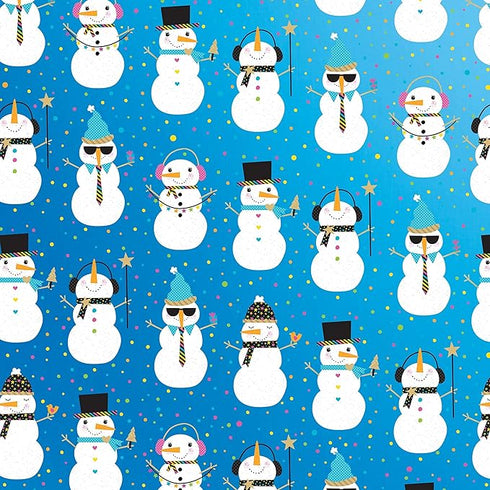 ROLL WRAP SNOWMAN PARTY - 10' X 30"