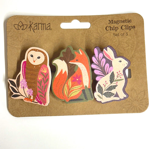 CHIP CLIPS WOODLAND ANIMALS