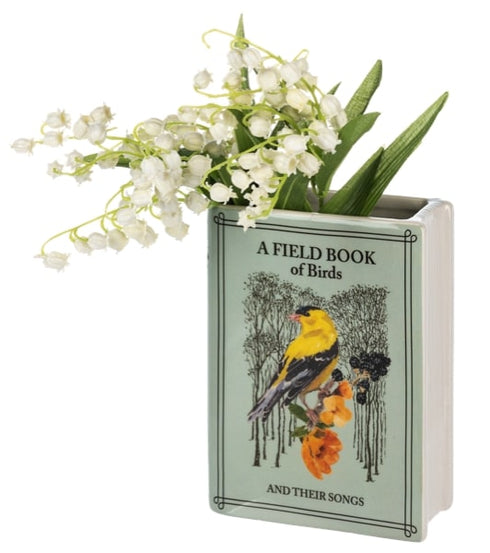BIRDSONG BOOK VASE