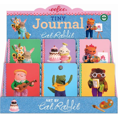 TINY FELT ANIMAL JOURNAL