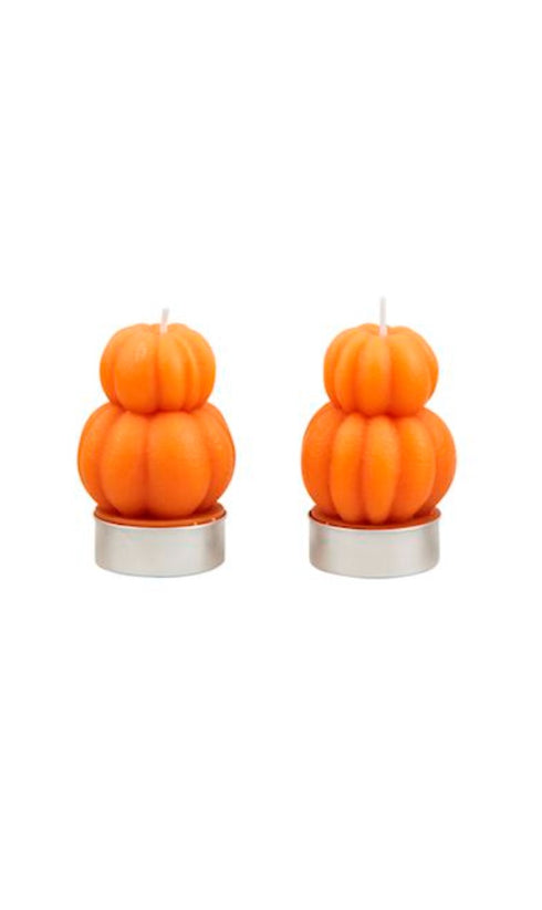 FALL FIGURAL TEA LIGHT SET