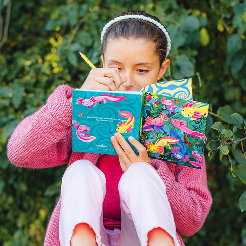 AXOLOTL LOCKING DIARY