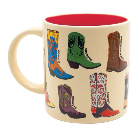 COWBOY BOOT MUG