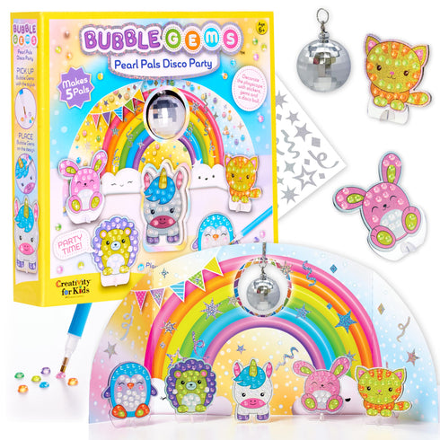 BUBBLE GEMS DISCO PARTY KIT
