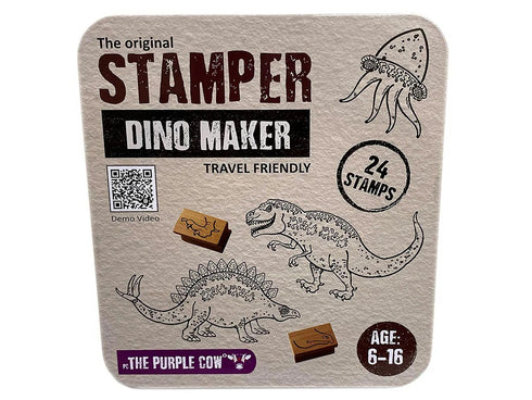 DINO MAKER 24 STAMP SET