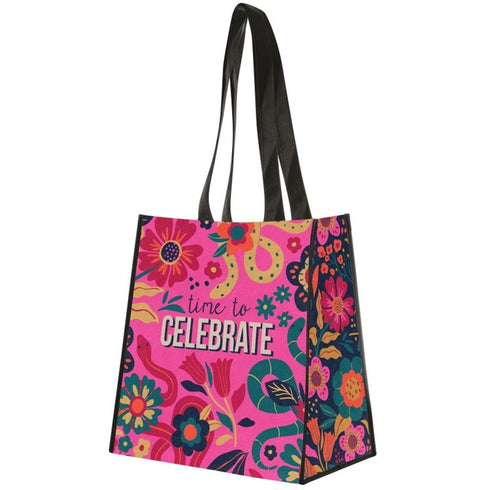 LARGE GIFT BAG CELEBRATE PINK