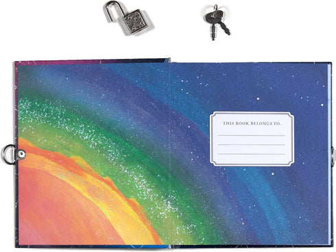 LOCKING SPACE THEMED JOURNAL